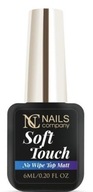 Nails Company Top Mat Soft Touch saténový zamatový hybridný matný top 6ml