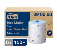 Tork Matic 290068 - Role uterákov, modrá 150m