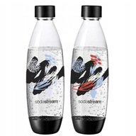 Fľaše na vodu do karbonizátora 1 liter Sodastream BRUSH DESIGN 1 l 2 BALENIE