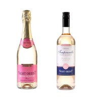 NIGHT ORIENT ROSE šumivé nealkoholické víno + TEMPRANILLO suché ružové víno