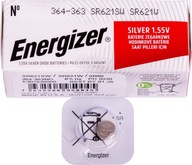 10x STRIEBORNÁ BATÉRIA ENERGIZER SR621SW 621 364 363