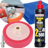 MENZERNA MCP 2500 SET LEŠTIACA PASTA + PODLOŽKA 125mm NA LEŠTENIE FARBY