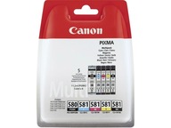 Sada atramentov CANON PGI-580-CLI-581 Black+Color