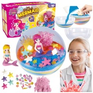 SADA LITTLE CHEMIST SET CRYSTAL PESTING MERMAID AKVÁRIUM CHOV PRE DIEŤA