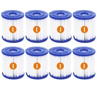 8x Filter pre bazénové čerpadlo Bestway 58381 1249l/h TYP I vložka