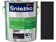 ŚNIEZKA SUPERMAL OIL-FTAAL ENAMEL BLACK 9005 10L