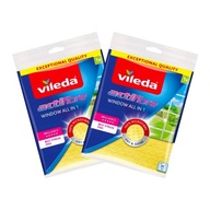 Vileda Actifibre handrička na čistenie okien, skiel a zrkadiel x2 SET