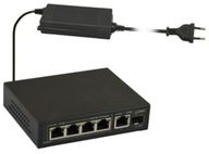 Pulsar SFG64F1 6-portový PoE switch pre 4 IP kamery