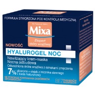 MIXA Hyalurogel Krém na tvár Nočná maska ​​Glycerín Kyselina hyalurónová 50 ml