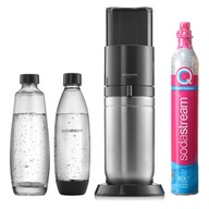 SODASTREAM karbonizátor DUO čierny + 2 fľaše 1L