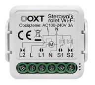 Modul OXT Inteligentný Mini WiFi Valčekový ovládač markízy Tuya 3A Plán