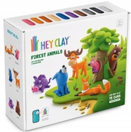 Hej Clay Forest Animals plastová hmota 15 túb