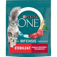 Purina ONE Sterilcat Beef 2,8 kg Suché krmivo pre mačky s taurínom