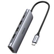 Adaptér 5v1 UGREEN Hub USB-C na 3x USB 3.0 + HDMI