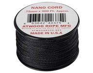 Atwood Rope MFG Nano Cord 91 m - čierny