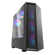 Počítačová skriňa DARKFLASH Wave Black ATX ITX so sklenenou stranou