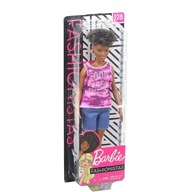 BÁBIKA BARBIE FASHIONISTAS 32cm TOP GOOD VIBES ONLY darček