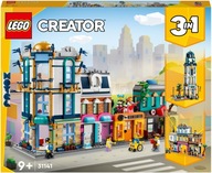 LEGO Creator 3v1 Hlavná ulica 31141 1459 ks. 9+