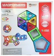 Magformers Základné bloky - 62 prvkov