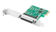 Karta PCI EXPRESS LPT (DB25) X1 LANBERG + NÍZKY PROFIL STOPY