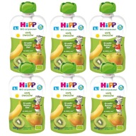 HiPP BIO Tubus Hruška-Banán-Kiwi Mousse 6x100g