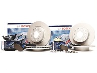 DISK BOSCH + DLOŽKY PREDNÉ + ZADNÉ VW GOLF V VI 280MM