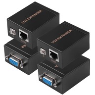 EXTENDER Predlžovač signálu VGA cez RJ45 60