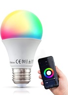 E27 LED ŽIAROVKA - SMART WIFI - RGB - 9W - TUYA