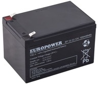 Cyklická stierková batéria Europower EP12-12 12V/Ah