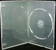 FlexBox CLEAR slim boxy 30ks x DVD kusy 7mm
