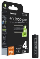 R6 AA Panasonic Eneloop NOVÉ batérie 2500mAh