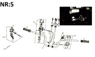 PÁKA PLYNU E-TON VECTOR 300cc OEM!