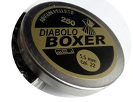 Diabolo Boxer pelety 250 ks, 5,5 mm cal.22, ostrý hrot