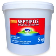 SEPTIFOS 5 kg AKTIVÁTOR DO septikov a čističiek odpadových vôd NOVÝ VZOR BIO septikov
