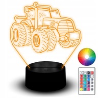 LED NOČNÝ TRAKTOR 3D DARČEK NÁZOV