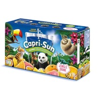 Šťavový nápoj, chutný, dobrý, ovocný CAPRI SUN Jungle Drink 10x0,2l