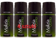 MALIZIA Uomo Vetyver deodorant pre mužov 150ml