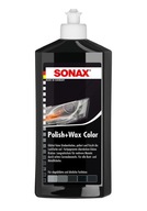 SONAX nano farbiaci vosk ČIERNA 500 ml