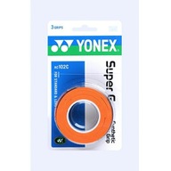 Yonex Super Grap priľnavý tenisový obal 3 ks oranžový