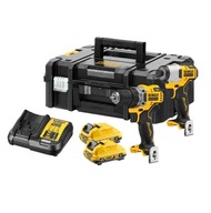 Kombinovaná súprava 12V (DCD701+DCF801) 2x3,0Ah DeWALT DCK2110L2T