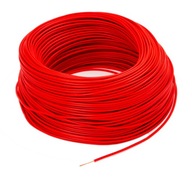 LGY lankový kábel 1x2,5 mm, červený, 450/750V, 100m