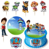 SET PAW PATROL SKY CAKE WRAPS + 3D POSTAVY