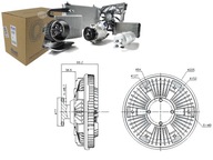 VENTILÁTOR RADIATORA SPOJKA MAN HOCL, LION S CI