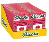 20 x 27,5 g Ricola brusnicové bylinkové cukríky