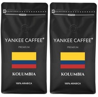 Kávové zrná 2kg Arabica čerstvo pražená z kolumbijskej pražiarne (2x1kg)