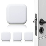 S10-SquareWhite 1ks Doorstop Protect