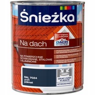 Śnieżka Na Dach grafit RAL7024 pololesklá 0,75L