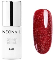 NeoNail Glitter Effect Base Red Shine 9598