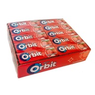 Orbit Gum Strawberry Dražé Jahoda 30 ks