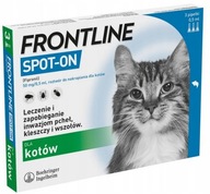 FRONTLINE SPOT-ON PRE BLCHY PRE MAČKY KLÍŠŤATY 3x0,5ml